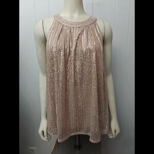 NWT Grace Karin Sequinned Blouse